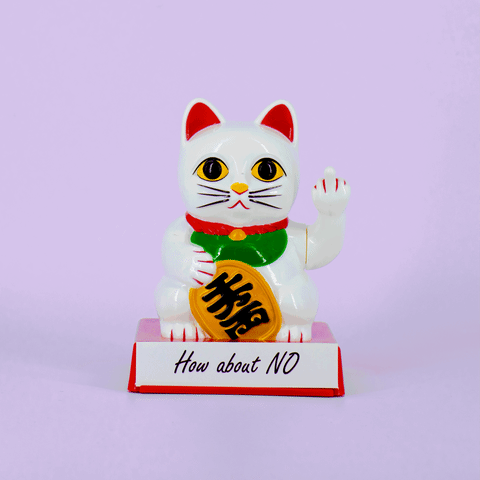 中指商品 Cattitude Lucky Cat