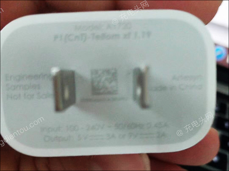 新 iPhone 的 UCB-C 充電器 曝光， 18W 並支援 USB PD 快充技術 - 電腦王阿達