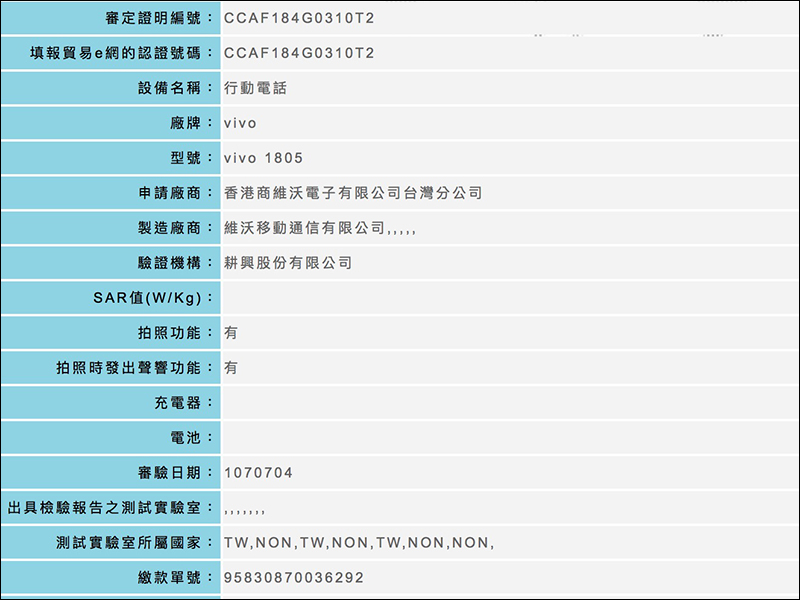 vivo NEX 通過 NCC 認證 ，台灣上市在即 - 電腦王阿達