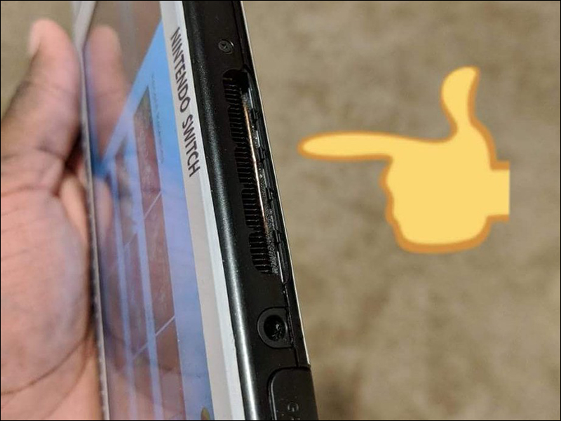 Nintendo Switch 傳災情 ？網傳主機無故出現裂痕 - 電腦王阿達
