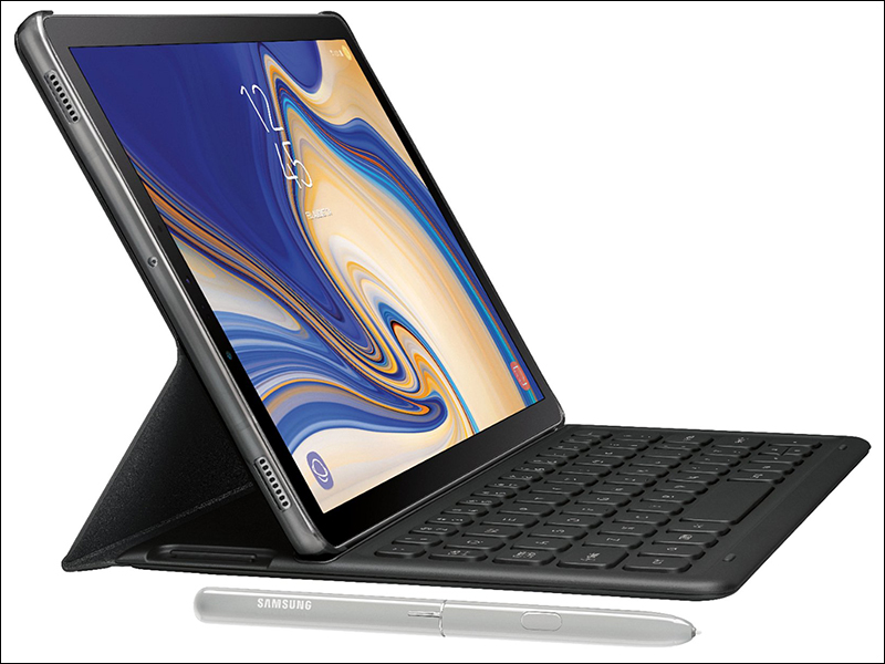 三星 Galaxy Tab S4 新官圖曝光！鍵盤保護套、 S Pen 齊亮相 - 電腦王阿達