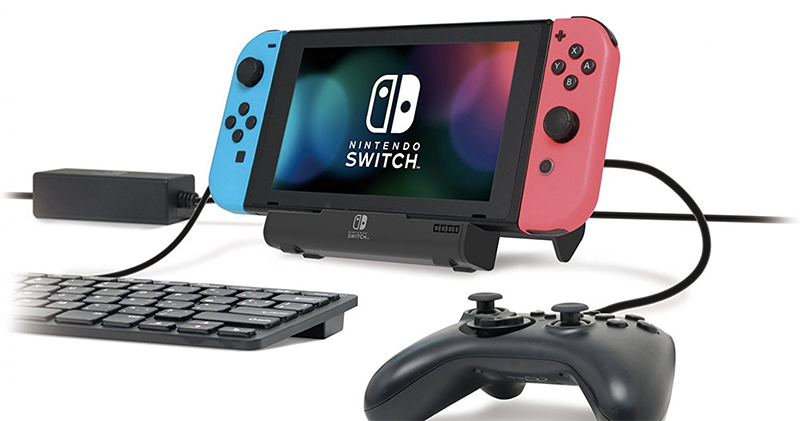  Switch 專用攜帶式擴展充電架 