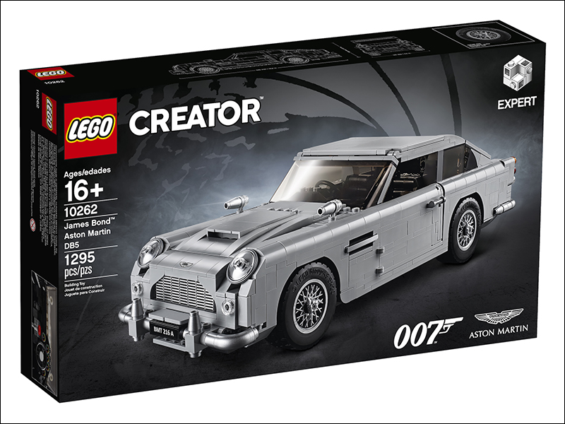 LEGO 推出 James Bond Aston Martin DB5 ，預計 8 月台灣上市！ - 電腦王阿達