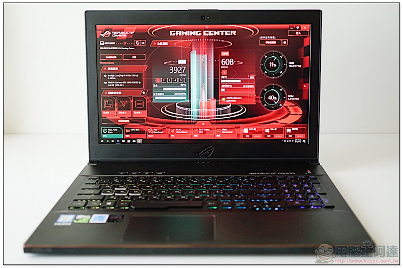 ROG Zephyrus M GM501 開箱 評測：搭載 GPU 切換機能的進化版電競筆電 - 電腦王阿達