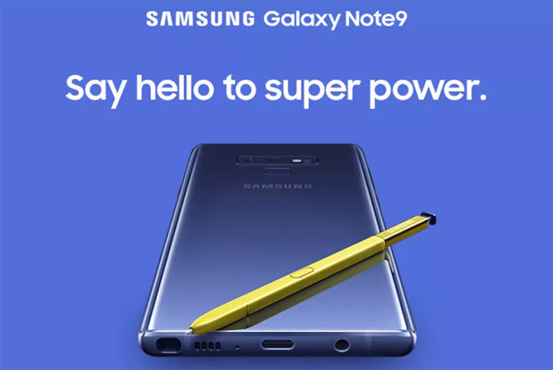 Note 9 官方預購頁面