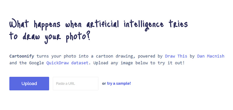 AI 塗鴉拍立得變身網頁版 Cartoonify ，上傳照片就幫你轉成塗鴉 - 電腦王阿達