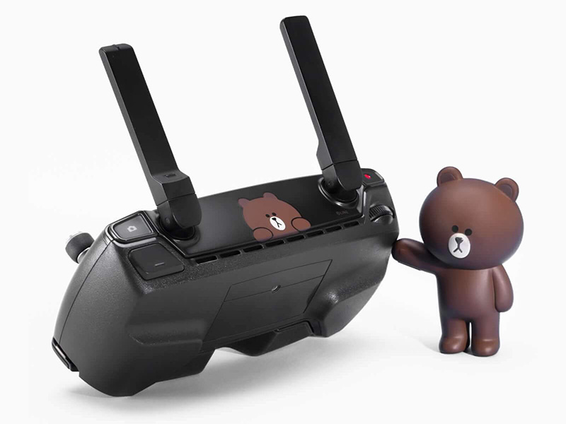 DJI x LINE Friends 推出 熊大版 Spark ，飛天熊又萌又威武 - 電腦王阿達