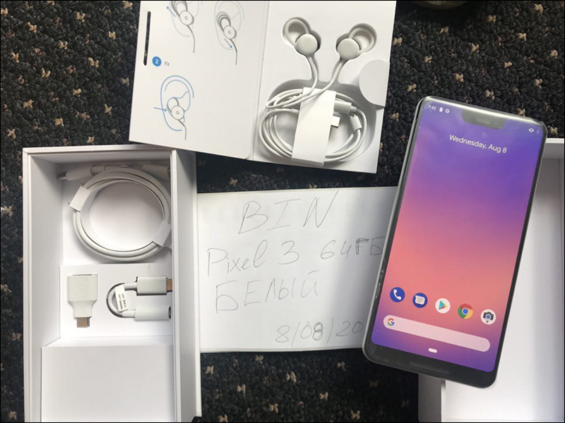 Google Pixel 3 XL 提前被國外達人開箱，疑似附贈 USB-C 版 Pixel Buds 耳機 - 電腦王阿達