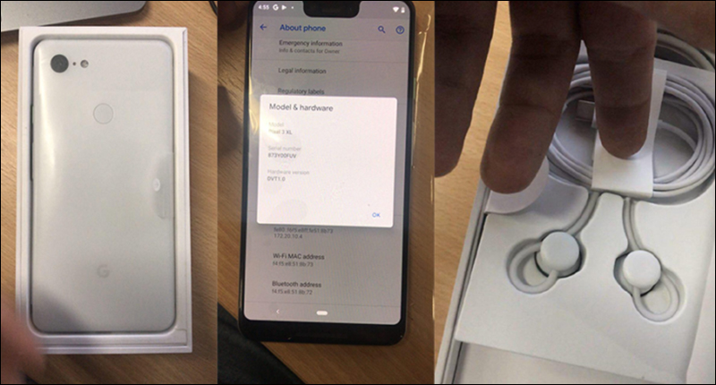 Google Pixel 3 XL 提前被國外達人開箱，疑似附贈 USB-C 版 Pixel Buds 耳機 - 電腦王阿達