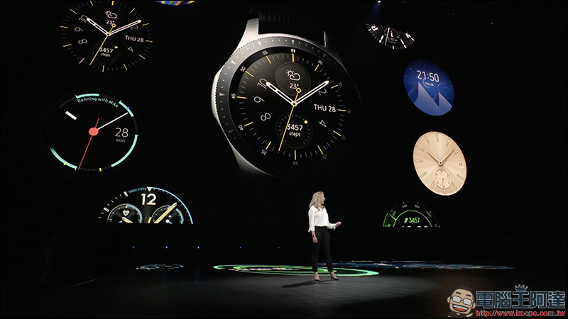 Samsung Galaxy Watch 同步亮相，腕錶最佳夥伴簡化一整天的生活 - 電腦王阿達