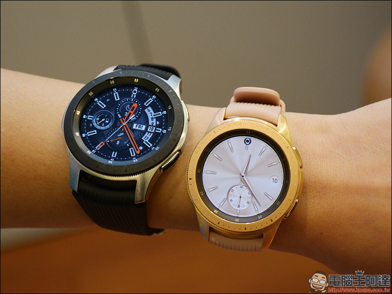 Samsung Galaxy Watch 同步亮相，腕錶最佳夥伴簡化一整天的生活 - 電腦王阿達