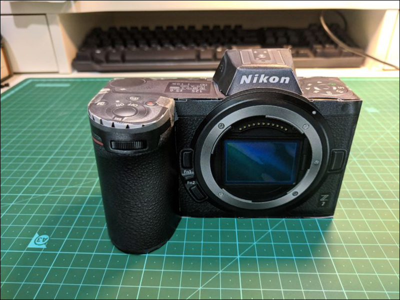 Nikon Z7 自己 DIY 組一台吧！紙製模型圖檔免費下載 - 電腦王阿達