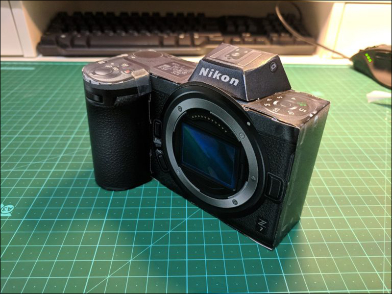 Nikon Z7 自己 DIY 組一台吧！紙製模型圖檔免費下載 - 電腦王阿達