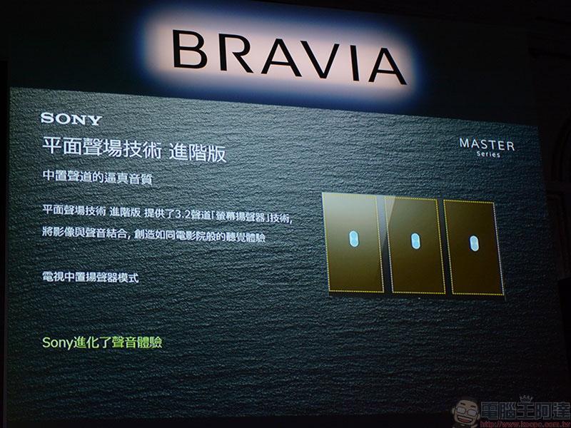 Sony BRAVIA Master 旗艦系列 4K HDR OLED 電視在台發表，極真影像精彩紛呈 - 電腦王阿達