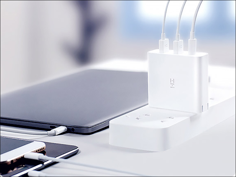 ZMI紫米 推出 65W 三孔 USB PD 快速充電器（USB-A *2＋USB-C*1） - 電腦王阿達