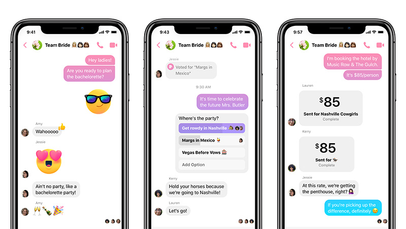 Facebook 推出簡化版 Messenger：Messenger 4 ，提供更簡單的操作與更個性化的對話方式 - 電腦王阿達