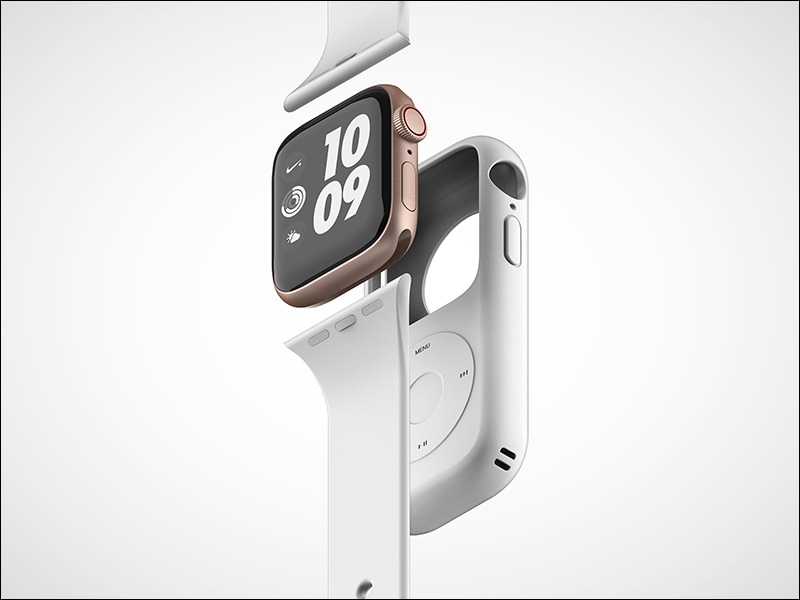 Apple Watch 還能怎麼變化？設計師提出 iPod 造型保護殼概念 - 電腦王阿達