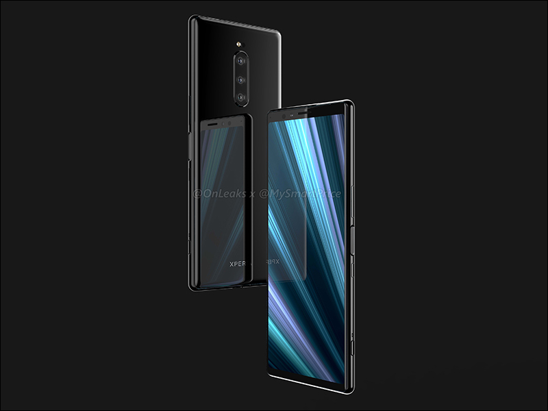 Sony Xperia XZ4 渲染曝光，三鏡頭、側邊指紋辨識 - 電腦王阿達