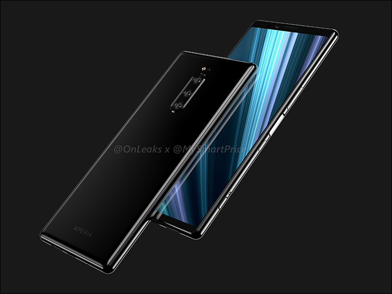 Sony Xperia XZ4 渲染曝光，三鏡頭、側邊指紋辨識 - 電腦王阿達