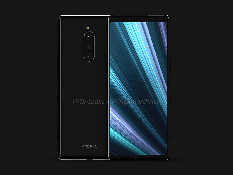 Sony Xperia XZ4 渲染曝光，三鏡頭、側邊指紋辨識 - 電腦王阿達