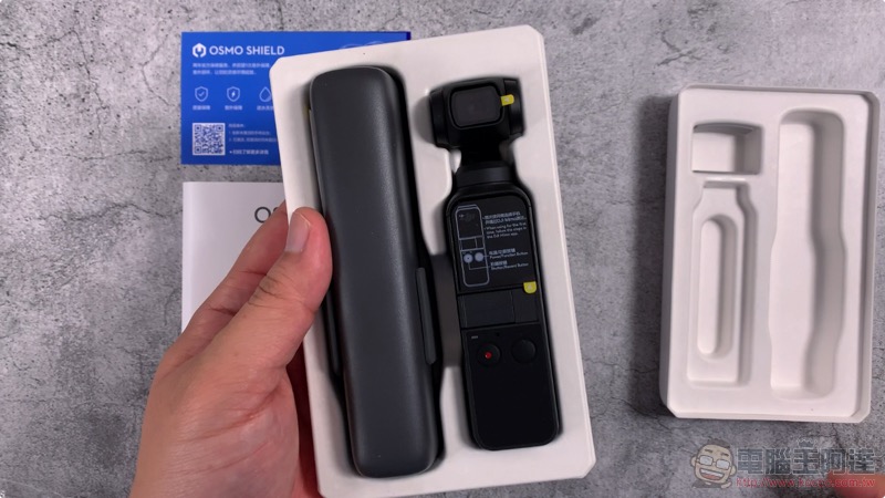 DJI OSMO Pocket 開箱 評測 評價：掌心中的 4K / 60fps 超迷你三軸雲台相機 - 電腦王阿達