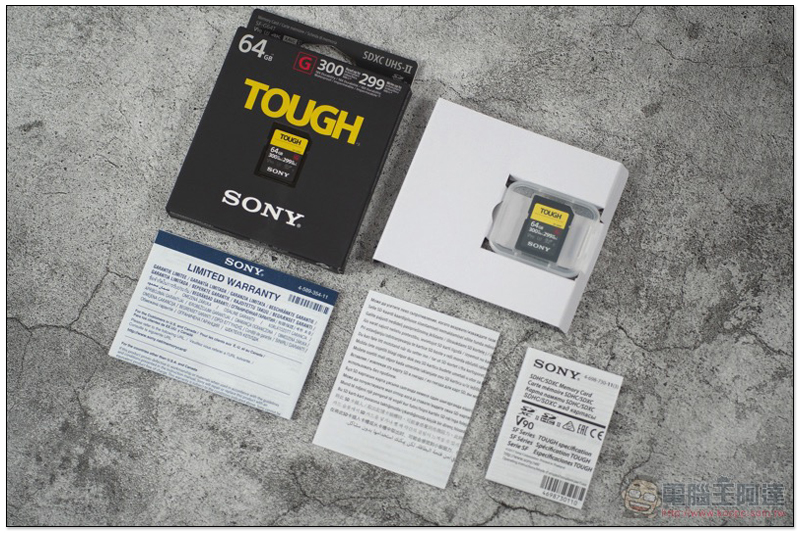 記憶卡界的極速神坦， Sony SF-G TOUGH 開箱 報告（評價 / 評測 / 動手玩） - 電腦王阿達