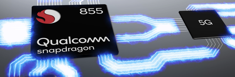 Snapdragon 855 mobile platform hero image