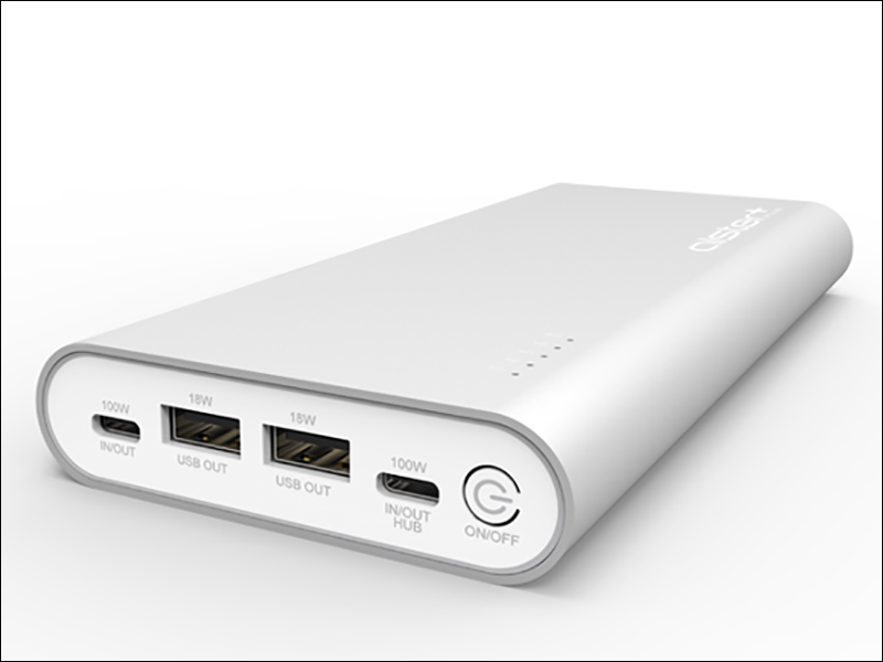 AlsterPlus 27000mAh 超強大電量行動電源 ： 雙 100W USB-C 輸出、雙 USB-A 輸出 - 電腦王阿達