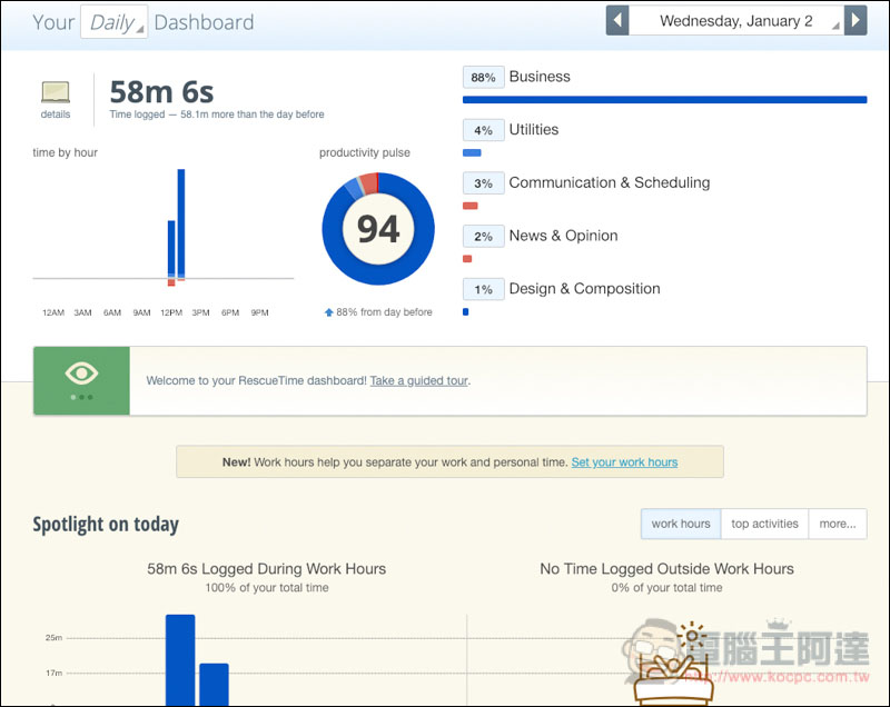 RescueTime ,螢幕快照 2019 01 02 下午1 38 54