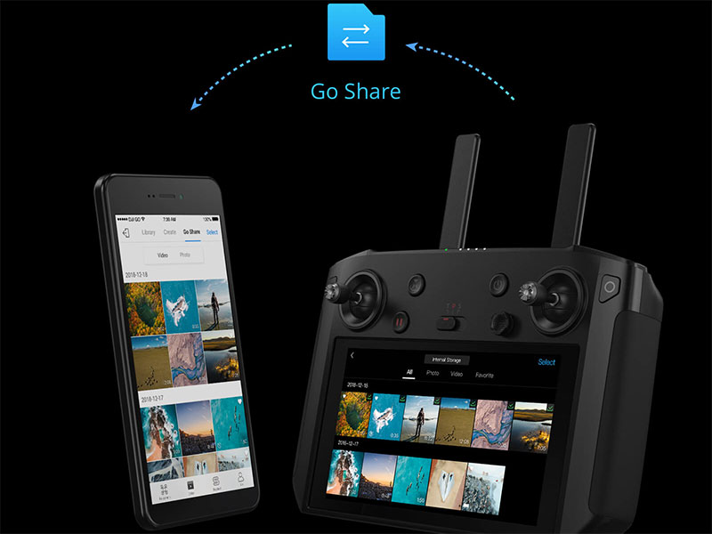 大疆推出適用於 Mavic 2 等空拍機的附螢幕遙控器 DJI Smart Controller - 電腦王阿達
