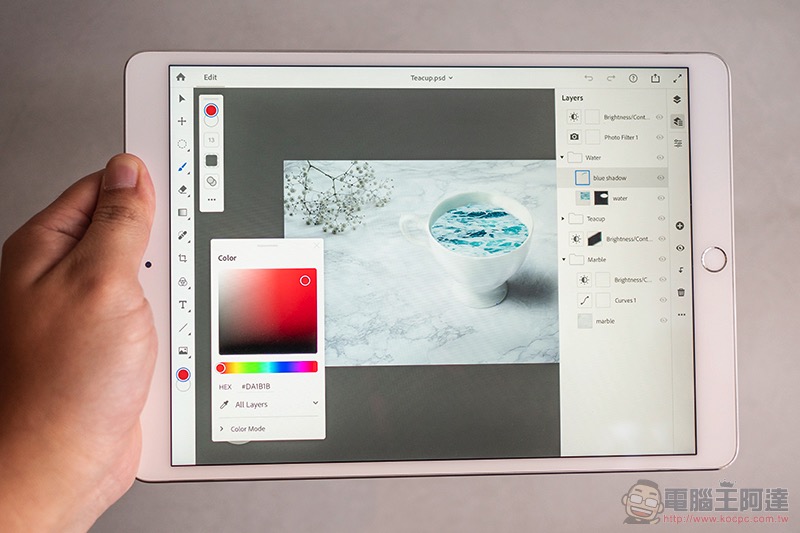 最新 iPad 版「真 · Photoshop」 現身台灣，到底如何有多好用？我們動手玩 - 電腦王阿達