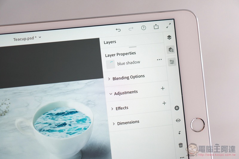 最新 iPad 版「真 · Photoshop」 現身台灣，到底如何有多好用？我們動手玩 - 電腦王阿達