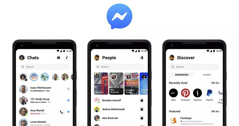 圓滾滾的 Facebook Messenger