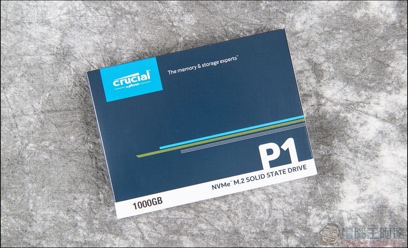 Crucial P1 NVMe SSD 開箱 - 01