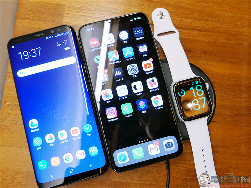 Vinpok Plux 三合一 Qi 無線充電盤 開箱動手玩，比起 AirPower 更強大、超值的無線充電器 - 電腦王阿達