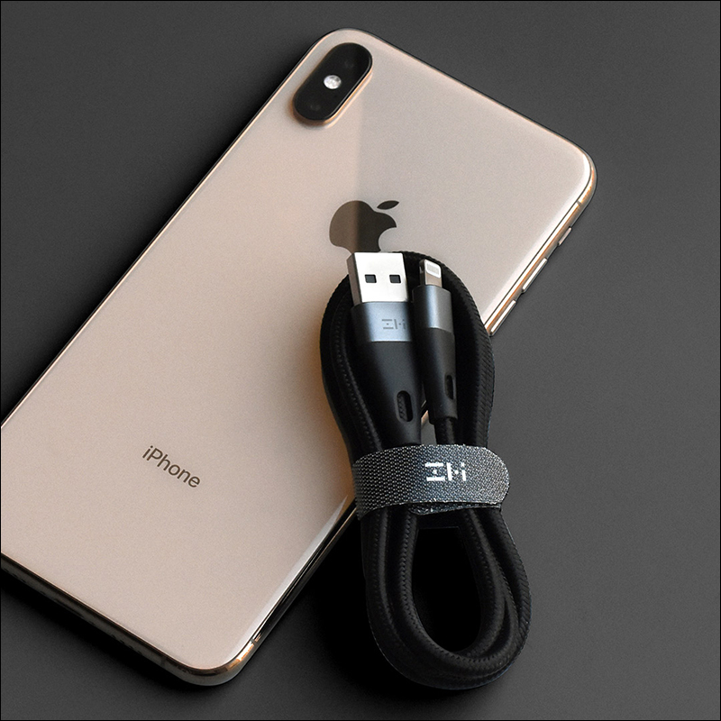 ZMI紫米推出 MFi 認證 Lightning USB Cable 拉車線，只要約 360 元 - 電腦王阿達