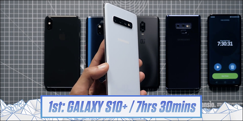 三星 Galaxy S10+ 與各家旗艦手機 PK 電池續航力測試 - 電腦王阿達