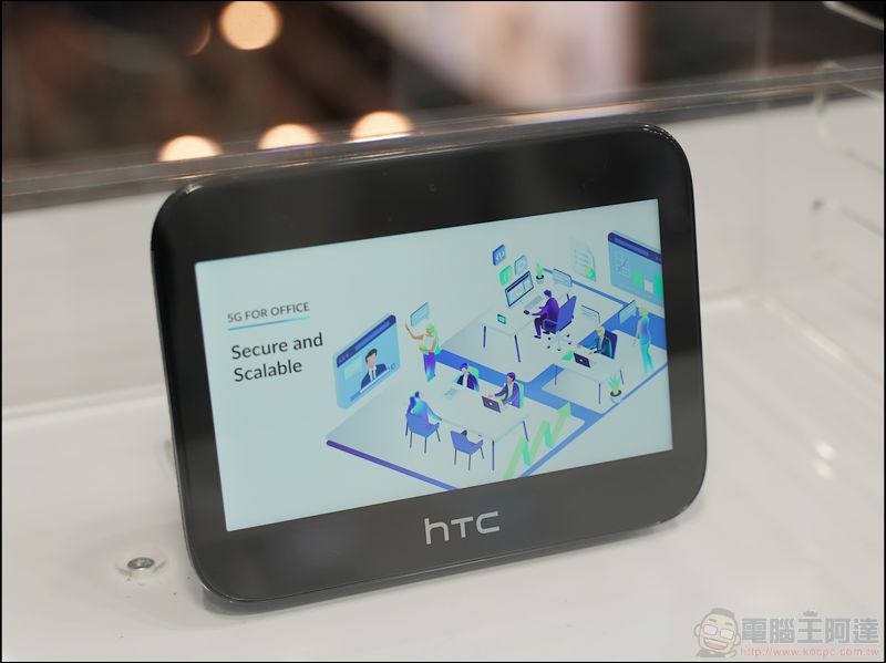 [ MWC 2019 ] HTC 於 MWC 推出首款 5G 產品 HTC 5G Hub - 電腦王阿達