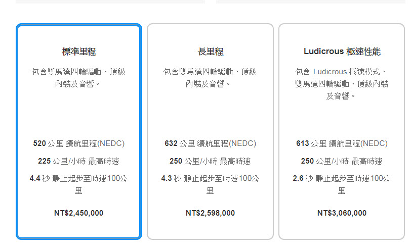 Tesla 特斯拉 Model S與Model X大幅降價 Model 3 Standard 版約新台幣108萬元 - 電腦王阿達