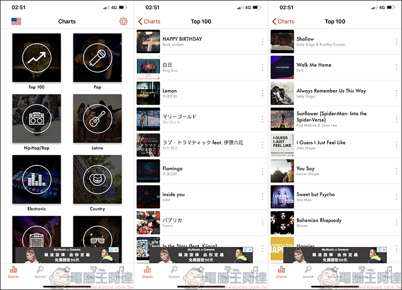 Music Unlimited 免費 YouTube 背景播放 App ，支援影片播放、播放器、播放清單 - 電腦王阿達