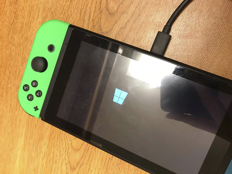 Windows 10 移植到 Switch 似乎有譜，已經到了安裝畫面 - 電腦王阿達