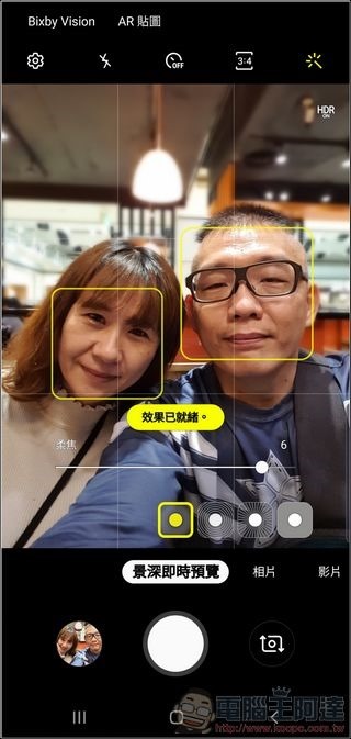 Samsung Galaxy S10+ 照相介面 - 13