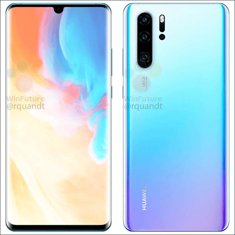 Huawei P30 系列 新渲染曝光， 3 月 26 日法國巴黎正式發表 - 電腦王阿達