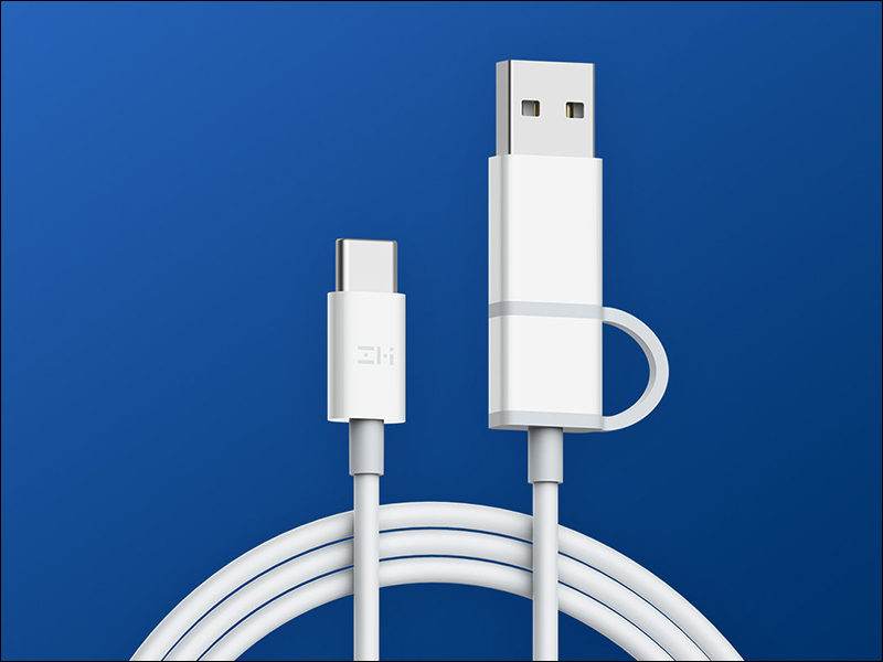 紫米 ZMI 推出 USB-C to C 轉 A 充電傳輸線，一線兩用支援 QC 、 PD 快充協議 - 電腦王阿達