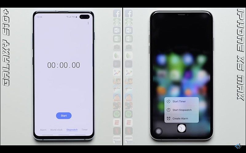 Samsung Galaxy S10+ 對決 Apple iPhone XS Max 運行速度 - 電腦王阿達
