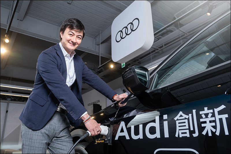 Audi e-tron 電動休旅車 台灣首亮相！ 福斯集團成立「 e 動中心」為在台推動電動車佈局 - 電腦王阿達