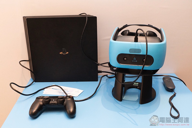 [ VEC2019 ] PS4 / Xbox / Switch 都可連的 HTC VIVE Focus Plus 快速體驗 - 電腦王阿達