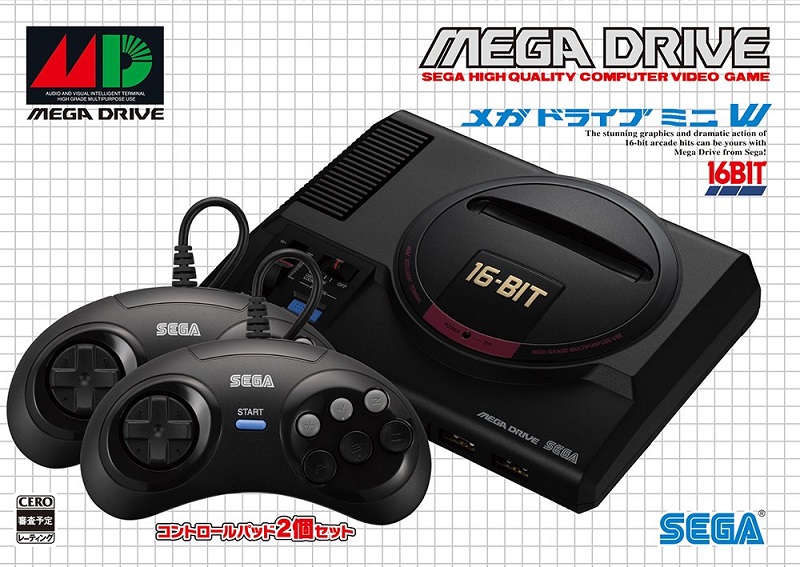 收錄 40 款經典遊戲「 Mega Drive Mini 」復刻版迷你主機將於9月19日推出 - 電腦王阿達