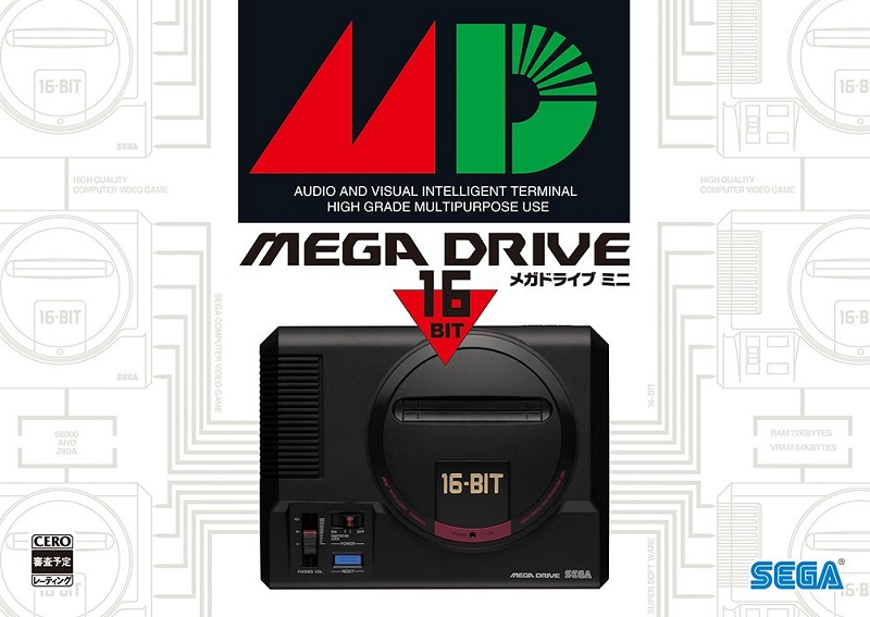 收錄 40 款經典遊戲「 Mega Drive Mini 」復刻版迷你主機將於9月19日推出 - 電腦王阿達