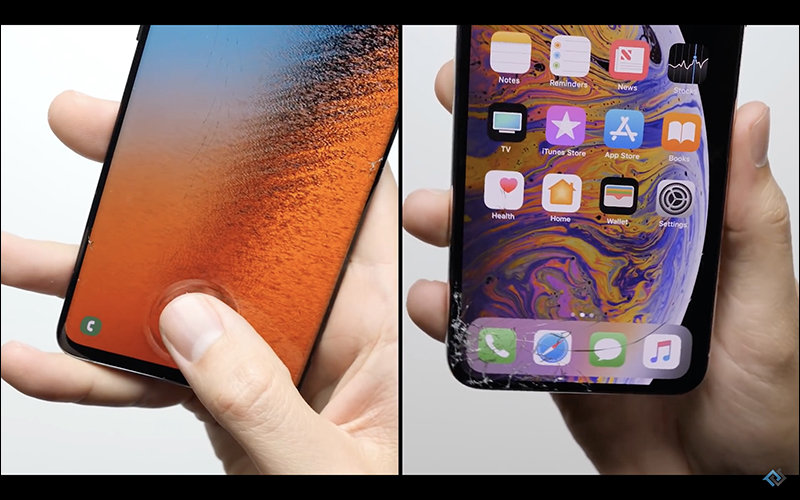 Samsung Galaxy S10+ 、 iPhone XS Max 耐摔測試比拼，究竟誰更耐摔？ - 電腦王阿達